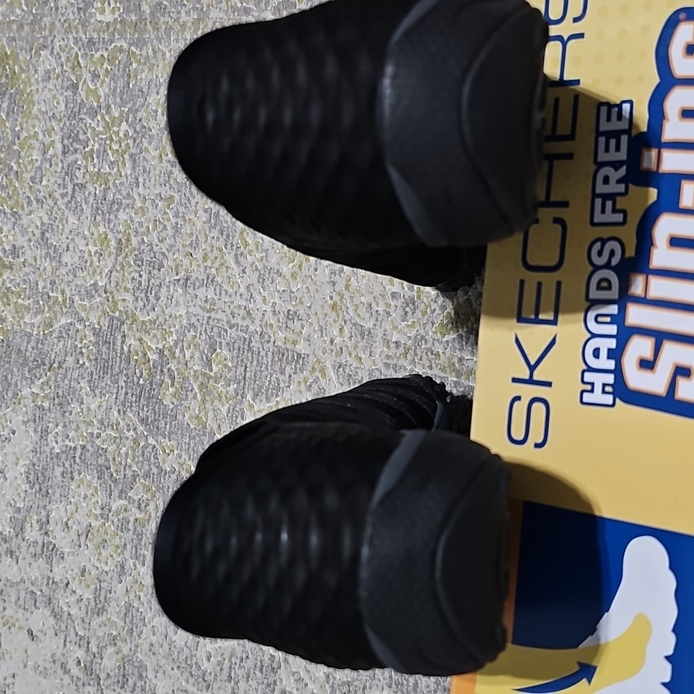 New Skechers Shoes Slip-ins Relaxed Fit Breathe Easy Roll With Me Black 7.5 - Picture 7 of 9